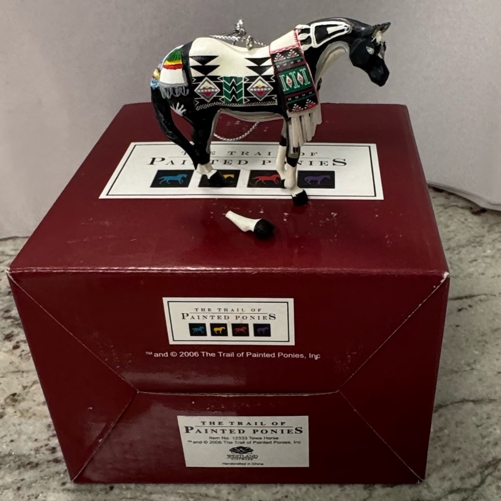2006 The Trail of Painted Ponies Ornament "Tewa Horse"